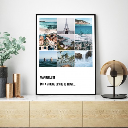 Photo and Text - 16" x 22" Poster